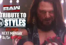 Backstage News On WWE’s AJ Styles Tribute Episode Of RAW AJ Styles Tribute