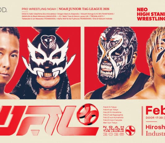 Pro Wrestling Noah Lethal Odyssey Night 6 Results – February 20, 2026 Pro Wrestling Noah Lethal Odyssey