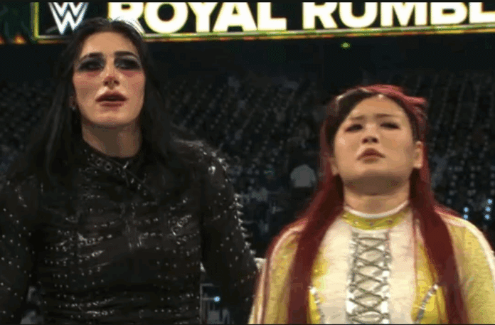 Rhea Ripley and IYO SKY Rhea Ripley and IYO SKY