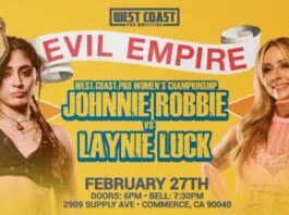 West Coast Pro Wrestling Evil Empire Results – February 27, 2026 West Coast Pro Wrestling Evil Empire