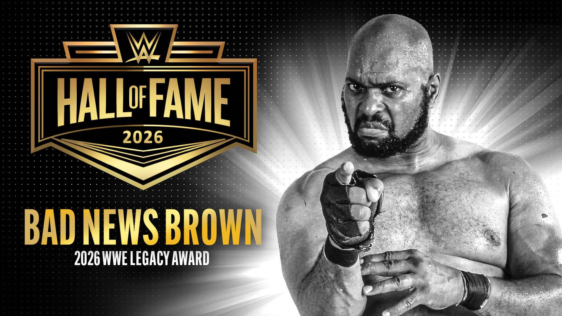 Bad News Brown Confirmed For WWE Hall Of Fame 2026 Class
