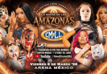 CMLL La Noche De Las Amazonas Results – March 6, 2026 CMLL La Noche de Las Amazonas