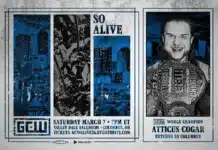 GCW So Alive Results – March 7, 2026 GCW So Alive