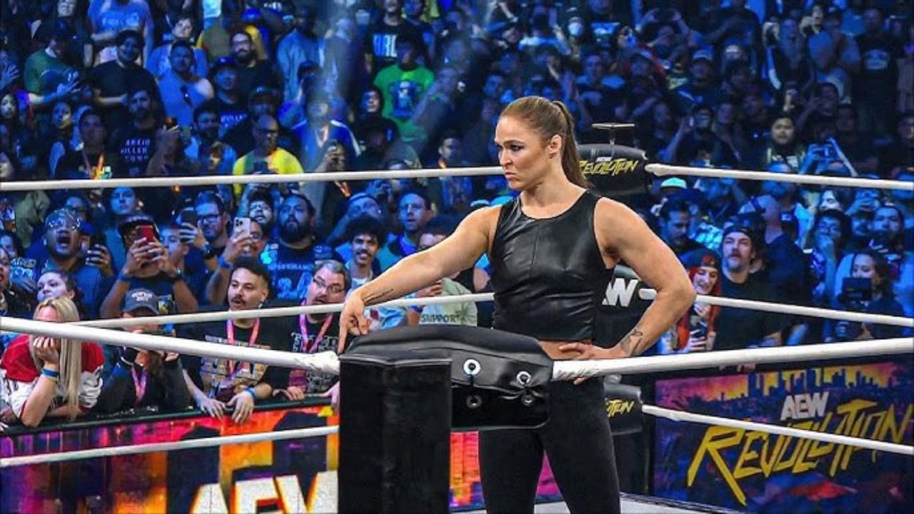 Update On Ronda Rousey’s AEW Status Following Surprise Appearance