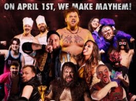 Wrestling Mayhem Live Event April 1st