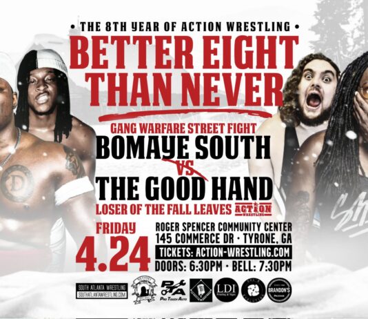 Action Wrestling Better Eight Than Never Results – April 24, 2026 Action Wrestling Better Eight Than Never