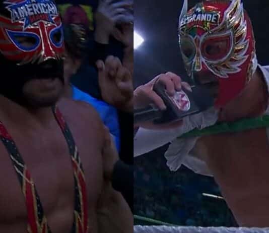 Backstage Update On El Grande Americano vs Americano II Mask Match El Grande Americanos