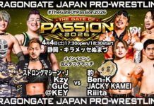 Dragon Gate The Gate Of Passion Night 1 Results – April 4, 2026 Dragon Gate The Gate Of Passion