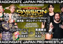 Dragon Gate The Gate Of Passion Night 9 Results – April 21, 2026 Dragon Gate The Gate Of Passion
