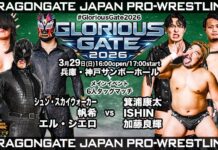 Dragon Gate Glorious Gate Night 15 Results – March 29, 2026 Dragon Gate Glorious Gate