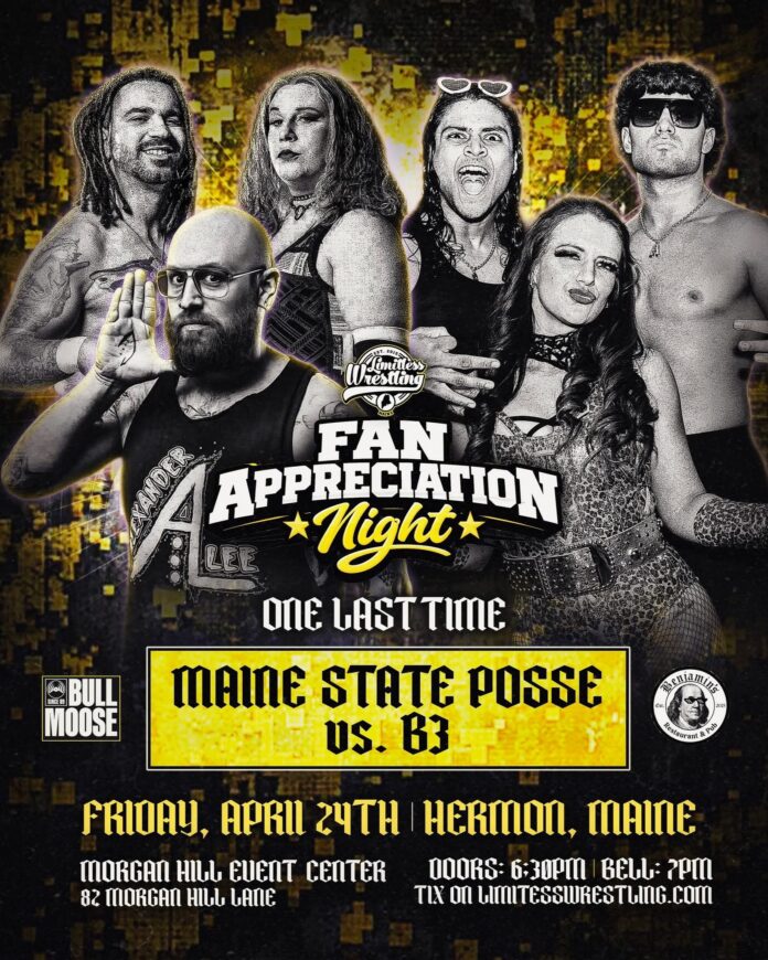Limitless Wrestling Fan Appreciation Limitless Wrestling Fan Appreciation