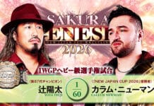 NJPW Sakura Genesis Results – April 4, 2026 NJPW Sakura Genesis