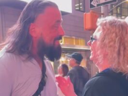 Steve Corino Surprises Longtime Partner With Wedding In Times Square Steve Corino and Partner