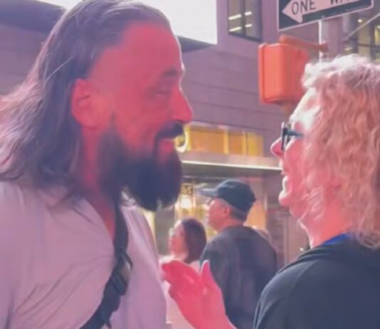 Steve Corino Surprises Longtime Partner With Wedding In Times Square Steve Corino and Partner