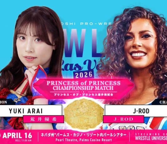 TJPW In Las Vegas Results – April 16, 2026 TJPW In Las Vegas