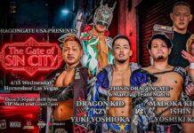Dragon Gate The Gate Of Sin City Results – April 15, 2026 Dragon Gate The Gate Of Sin City