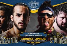 Beyond Wrestling Wrestling Open RI #47 Results – April 13, 2026 Beyond Wrestling Wrestling Open
