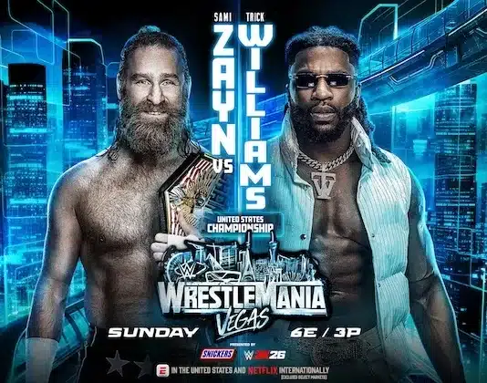 Backstage News On Sami Zayn vs. Trick Williams At WrestleMania 42 Sami Zayn - Trick Williams