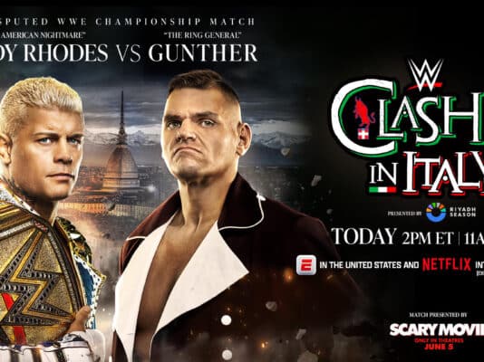 WWE Clash In Italy Results – May 31, 2026