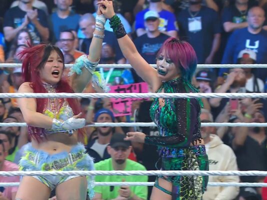 Big E Reacts To Emotional Asuka Moment At WWE Backlash Asuka - IYO SKY