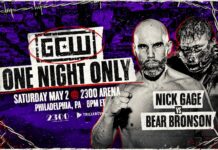 Game Changer Wrestling One Night Only Results – May 2, 2026 Game Changer Wrestling One Night Only