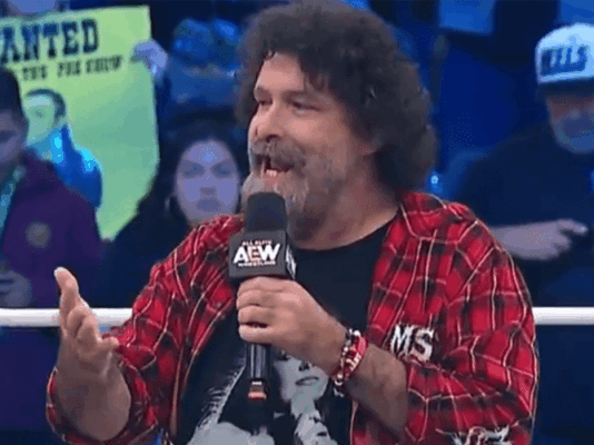 Update On Possible Mick Foley AEW Match Mick Foley