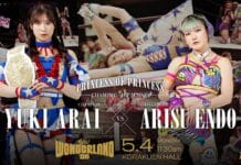 TJPW Yes Wonderland Results – May 4, 2026 TJPW Yes Wonderland