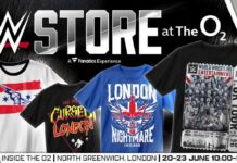 WWE London Store Returns To O2 Arena From June 20 – 23