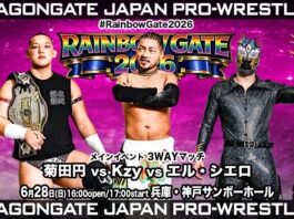 Dragon Gate Rainbow Gate Night 13 Results – June 28, 2026 Dragon Gate Rainbow Gate