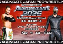 Dragon Gate Aggressive Gate Night 1 Results – July 2, 2026 Dragon Gate Aggressive Gate