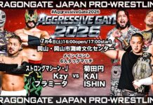 Dragon Gate Aggressive Gate Night 2 Results – July 4, 2026 Dragon Gate Aggressive Gate