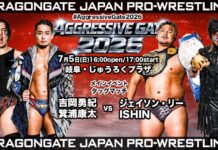 Dragon Gate Aggressive Gate Night 3 Results – July 5, 2026 Dragon Gate Aggressive Gate