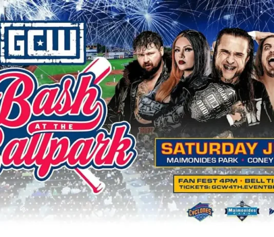 GCW Bash At The Ballpark Results – July 4, 2026 GCW Bash At The Ballpark