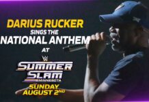 Darius Rucker To Perform National Anthem At WWE SummerSlam 2026 WWE SummerSlam Darius Rucker