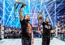 Seth Rollins Crashes Roman Reigns And Jalen Brunson Celebration Roman Reigns and Jalen Brunson