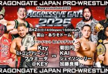 Dragon Gate Aggressive Gate Night 12 Results – August 2, 2026 Dragon Gate Aggressive Gate