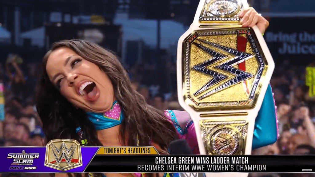Backstage News On Chelsea Green's Interim WWE Women's Championship