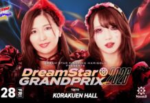 Marigold Dream Star Grand Prix Night 1 Results – August 28, 2026 Marigold Dream Star Grand Prix
