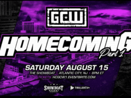 GCW Homecoming Night One Results – August 15, 2026 GCW Homecoming Night 1