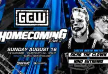 GCW Homecoming Night 2 Results – August 16, 2026 GCW Homecoming Night 2