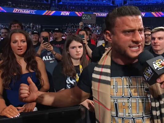 Identity Of Woman In MJF’s Controversial AEW Dynamite Segment Revealed MJF - Maddy Morgan