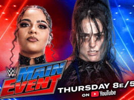 WWE Main Event Results – August 13, 2026 WWE Main Event