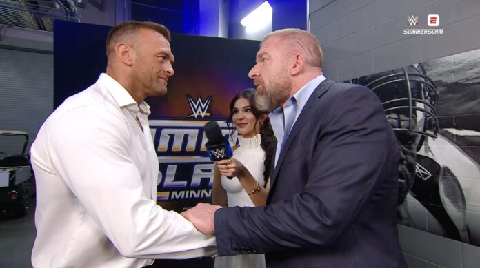 Nick Aldis - Triple H Nick Aldis - Triple H
