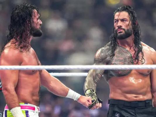 Roman Reigns Reveals What He Told Seth Rollins Before The Match’s Finish Roman Reigns - Seth Rollins