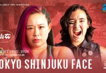 Sendai Girls In Shinjuku Face Results – August 1, 2026 Sendai Girls In Shinjuku Face