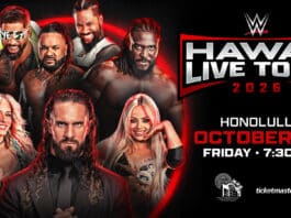 WWE Hawaii Live Event Tour Results From Honolulu, Hawaii 10/16/2026 WWE Live Hawaii