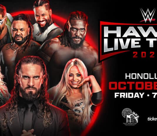 WWE Hawaii Live Event Tour Results From Honolulu, Hawaii 10/16/2026 WWE Live Hawaii
