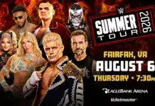 Huge Main Event Set For Tonight’s WWE Summer Tour Live Event WWE Summer Tour August 6