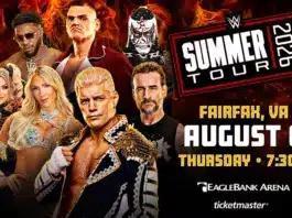 WWE Summer Tour August 6