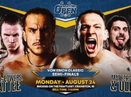 Beyond Wrestling Wrestling Open RI #64 Results – August 24, 2026 Beyond Wrestling